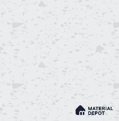White Terrazzo Look LM 03882 8 ft x 4 ft Matte Finish Decorative Laminate - 1 mm | Suitable for TV Unit, Wardrobe, Kitchen Cabinets