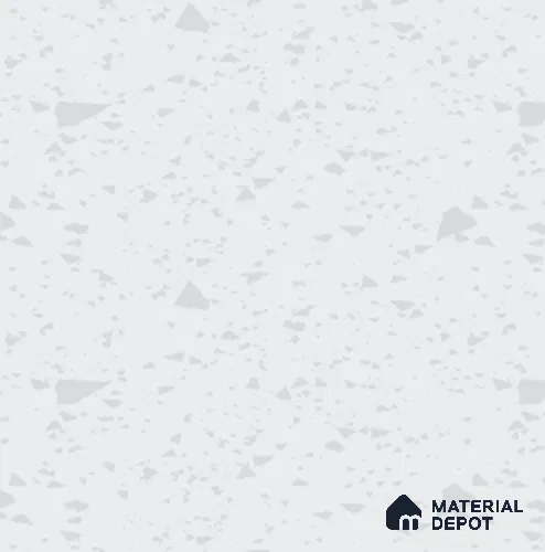 White Terrazzo Look LM 03882 8 ft x 4 ft Matte Finish Decorative Laminate - 1 mm | Suitable for TV Unit, Wardrobe, Kitchen Cabinets