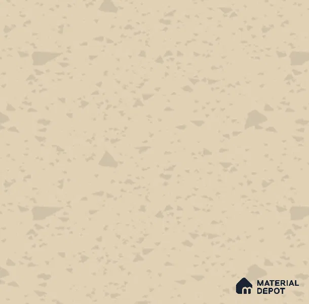 Beige Terrazzo Look LM 03878 8 ft x 4 ft Matte Finish Decorative Laminate - 1 mm | Suitable for TV Unit, Wardrobe, Kitchen Cabinets