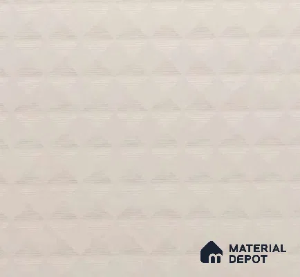Patterned Look CP 3819 Rice White 8 ft x 4 ft Cube Prism Finish Decorative Laminate - 1 mm | Suitable for Bedroom, TV Unit, Wardrobe