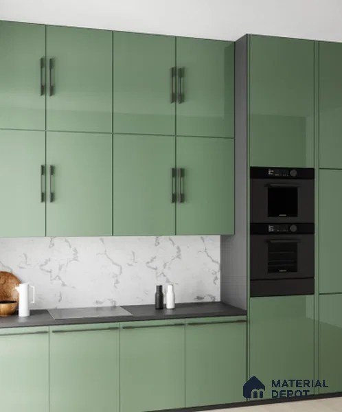 Steel Sparkle Look HGL 3879 8 ft x 4 ft Glitter Finish Decorative Laminate - 1 mm | Suitable for Bedroom, TV Unit, Wardrobe