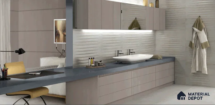 Wooden Look 436 ZB Classic Ash 8 ft x 4 ft Zero Brain Wood Finish Laminate - 1 mm | Suitable for TV Unit, Wardrobe, Kitchen Cabinets