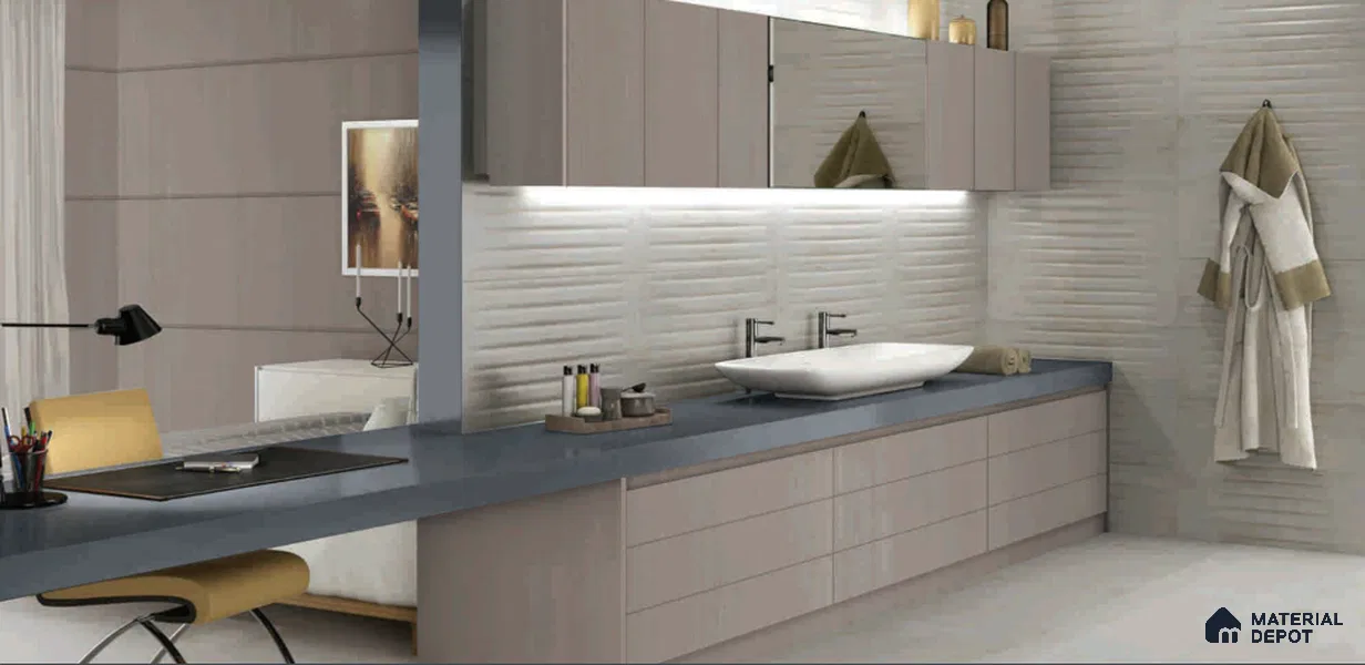 Wooden Look 436 ZB Classic Ash 8 ft x 4 ft Zero Brain Wood Finish Laminate - 1 mm | Suitable for TV Unit, Wardrobe, Kitchen Cabinets