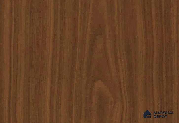 Wooden Look 529 SF American Walnut 8 ft x 4 ft Suede Finish Laminate - 1 mm | Suitable for TV Unit, Wardrobe, Kitchen Cabinets