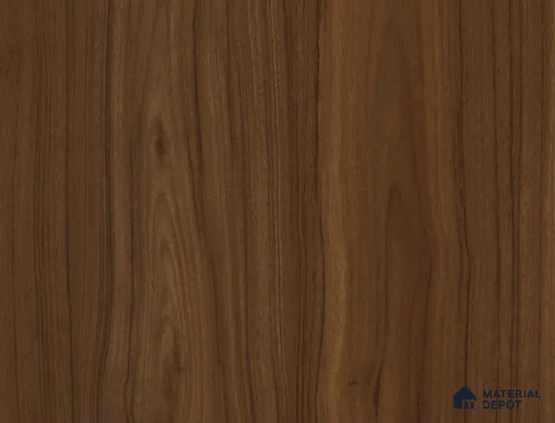 Wooden Look 662 VTO Mountain Walnut 8 ft x 4 ft Vertical Oak Finish Laminate - 1 mm | Suitable for TV Unit, Wardrobe, Kitchen Cabinets