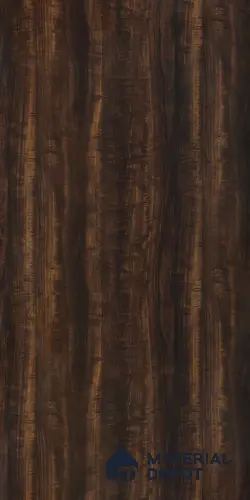 Wooden Look LM 02448 Burnt Umber 8 ft x 4 ft Texture Finish Decorative Laminate - 1 mm | Suitable for TV Unit, Wardrobe, Kitchen Cabinets
