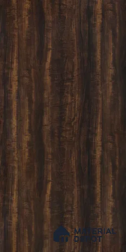 Wooden Look LM 02639 Burnt Umber Stripes 8 ft x 4 ft Texture Finish Decorative Laminate - 1 mm | Suitable for TV Unit, Wardrobe, Kitchen Cabinets