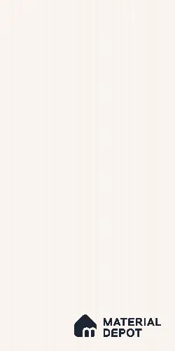 Fluted Solid Color Look LM 02638 Paris White Vertical Stripes 8 ft x 4 ft Texture Finish Decorative Laminate - 1 mm | Suitable for TV Unit, Wardrobe, Kitchen Cabinets