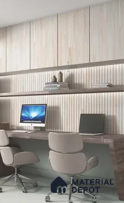 Wooden Look LM 02491 Rose Wood 8 ft x 4 ft Delightful Finish Decorative Laminate - 1 mm | Suitable for TV Unit, Wardrobe, Kitchen Cabinets