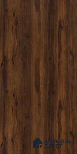 Wooden Look LM 02493 Walnut Tan 8 ft x 4 ft Gracious Peerless Finish Decorative Laminate - 1 mm | Suitable for TV Unit, Wardrobe, Kitchen Cabinets