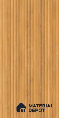 Wooden Fluted LM 02414 Sap Cherry Wood 8 ft x 4 ft Texture Finish Decorative Laminate - 1 mm | Suitable for TV Unit,Wardrobe, Kitchen Cabinets