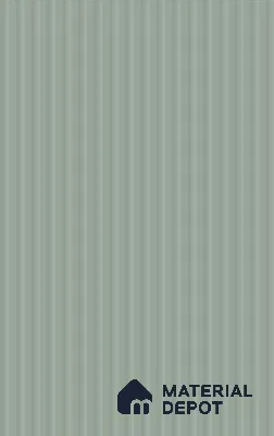 Sage Green Fluted Solid Color LM 02419 Sage Green 8 ft x 4 ft Texture Finish Decorative Laminate - 1 mm | Suitable for TV Unit,Wardrobe, Kitchen Cabinets