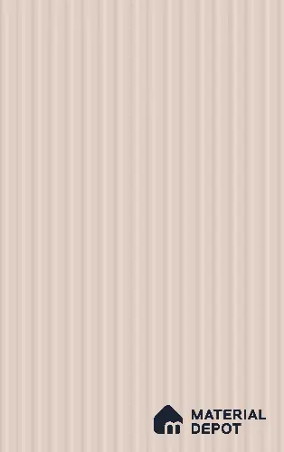 Daisy Beige Fluted Solid Color LM 02418 Daisy 8 ft x 4 ft Texture Finish Decorative Laminate - 1 mm | Suitable for TV Unit,Wardrobe, Kitchen Cabinets