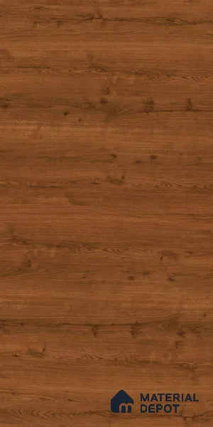 Wooden Look LM 02588 Gunstock Wood 8 ft x 4 ft Texture Finish Decorative Laminate - 1 mm | Suitable for TV Unit, Wardrobe, Kitchen Cabinets