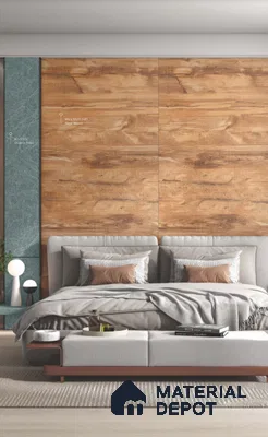 Wooden Look LM 02459 Sage Wood 8 ft x 4 ft Texture Finish Decorative Laminate - 1 mm | Suitable for TV Unit, Wardrobe, Kitchen Cabinets