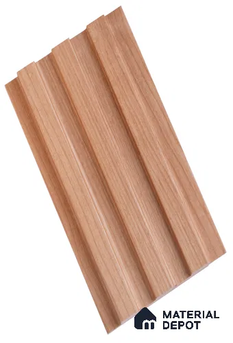 202 Burma Teak 2400x120 mm Smooth Finish MDF Panel - 18 mm | Image 01