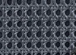 LM 12548 B Rattanex Black Series Star PVC 25 ft x 2 ft Cane Webbing - 1 mm| Image 1