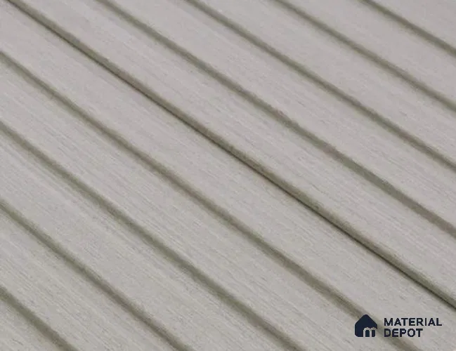 Grey Wooden Louver PN 05723 9 ft x 5 inch MDF Panel - 12 mm | Suitable for Feature Wall, TV Unit & Living Room | Width is Subjected to 5% Variation