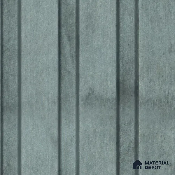 Grey Stone Louver PN 00667 8 ft x 4.8 inch Charcoal Panel - 11 mm | Suitable for Feature Wall, TV Unit & Living Room | Width is Subjected to 5% Variation