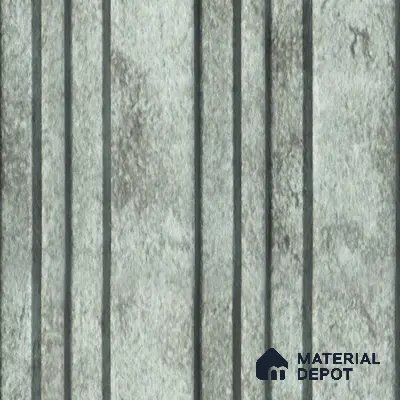 Purple Stone Louver PN 00660 8 ft x 4.8 inch Charcoal Panel - 11 mm | Suitable for Feature Wall, TV Unit & Living Room | Width is Subjected to 5% Variation