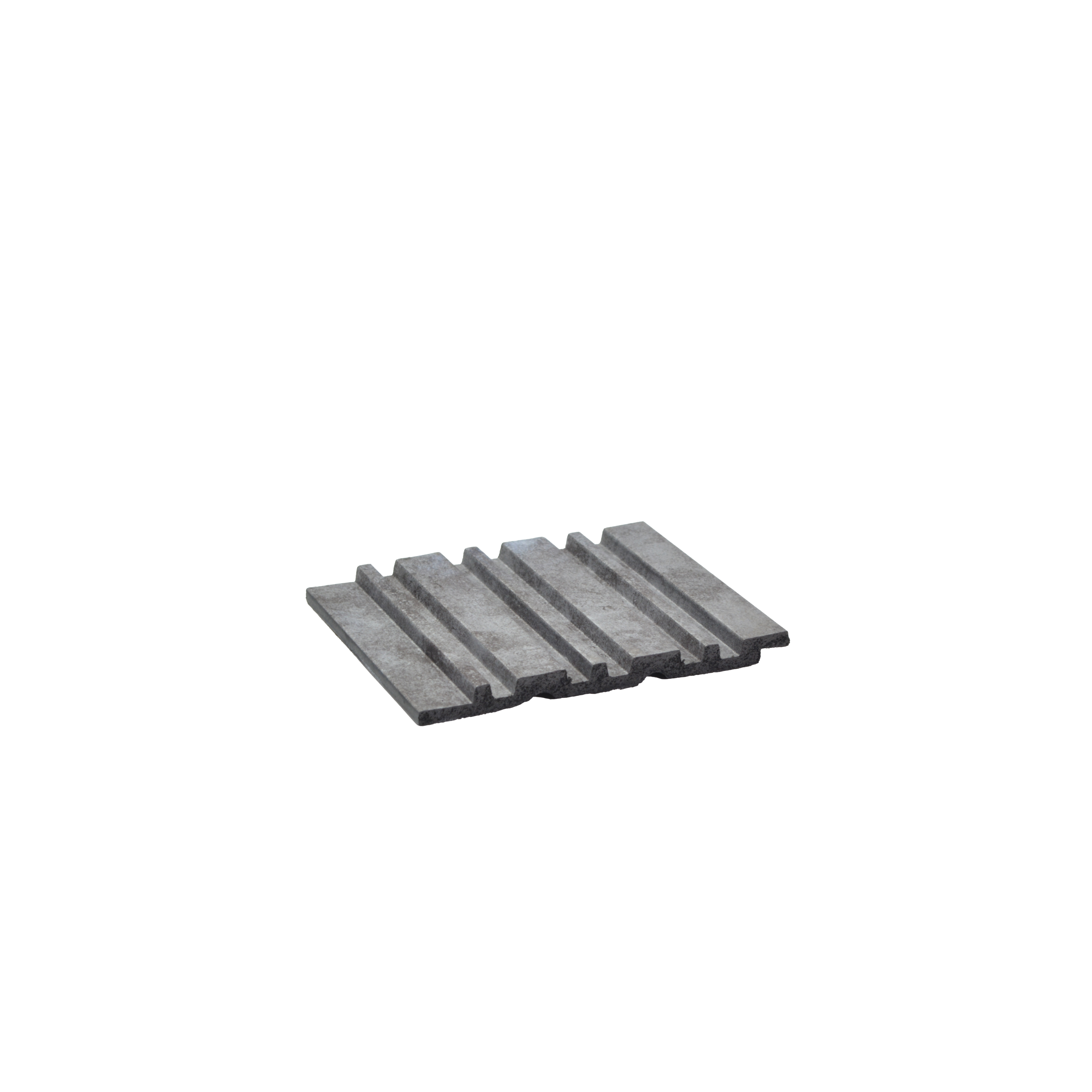 Purple Stone Louver PN 00660 8 ft x 4.8 inch Charcoal Panel - 11 mm | Suitable for Feature Wall, TV Unit & Living Room | Width is Subjected to 5% Variation