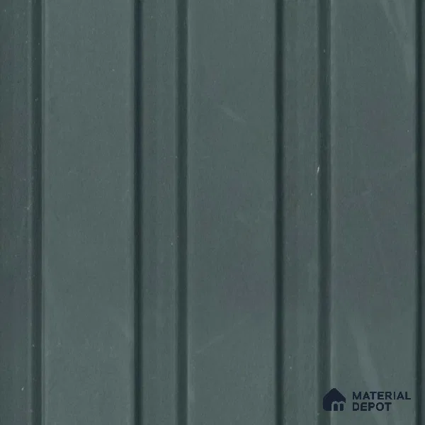 Grey Marble Louver PN 00664 8 ft x 4.8 inch Charcoal Panel - 11 mm | Suitable for Feature Wall, TV Unit & Living Room | Width is Subjected to 5% Variation