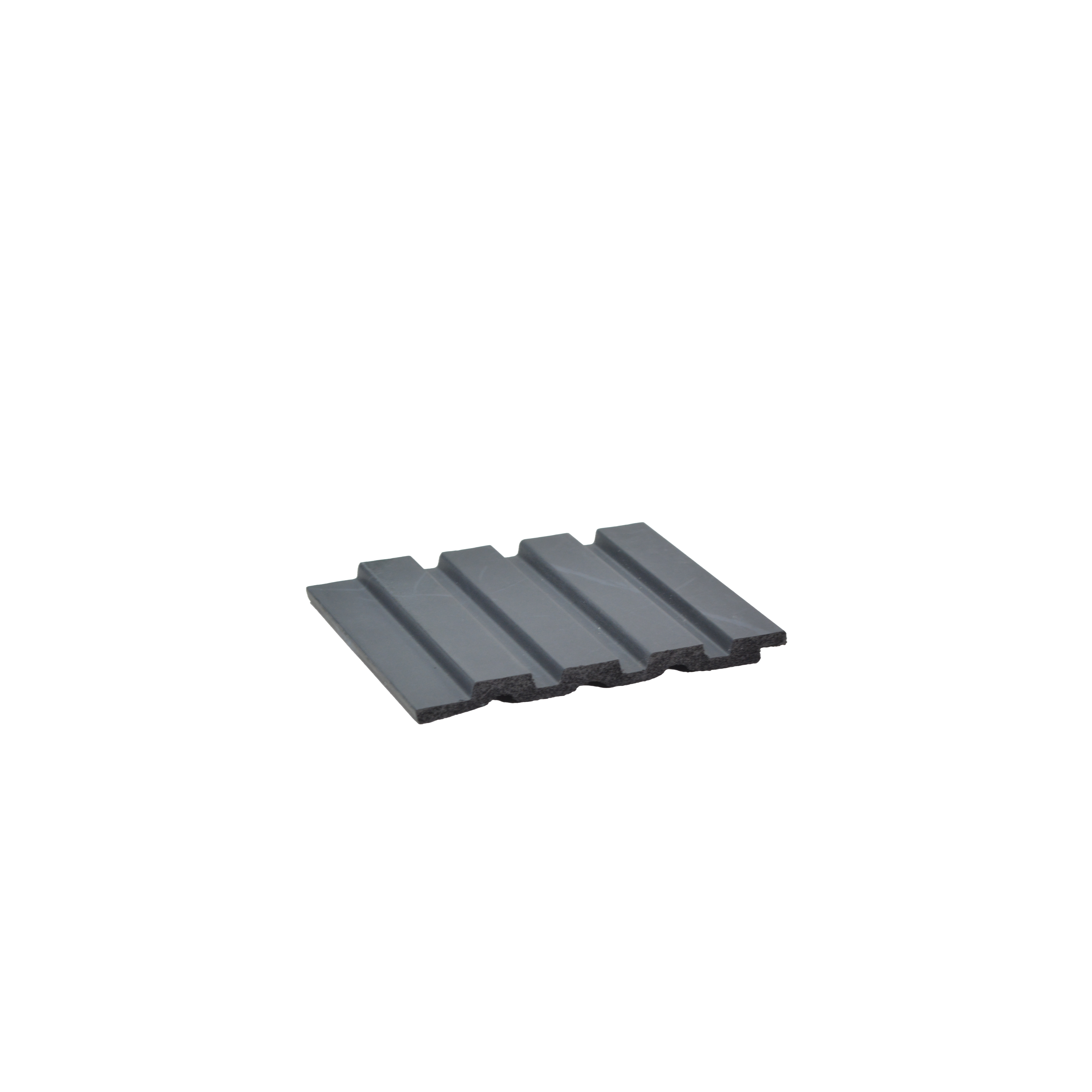 Grey Marble Louver PN 00664 8 ft x 4.8 inch Charcoal Panel - 11 mm | Suitable for Feature Wall, TV Unit & Living Room | Width is Subjected to 5% Variation