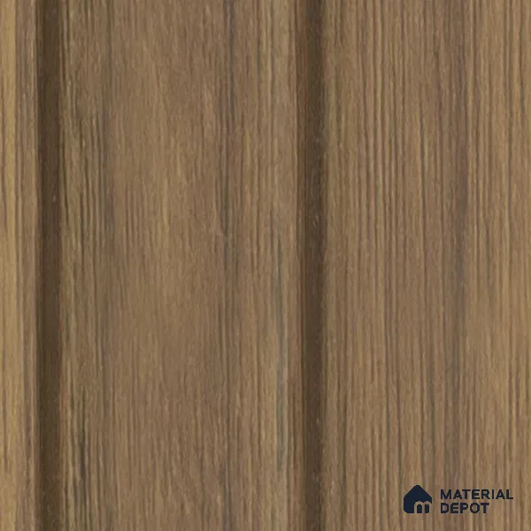 PN 00695 Luxxouvers Series Charcoal Louver/Panel | 8 ft x 3.7 inch - 11 mm