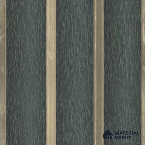 Multi Colour Leather Louver PN 00705 8 ft x 4.8 inch Charcoal Panel - 11 mm | Suitable for Feature Wall, TV Unit & Living Room | Width is Subjected to 5% Variation