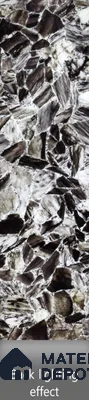 Multi Colour Stone Look Alabaster Sheet/Panel 8 ft x 2 ft - 8 mm | PN 03106 | Suitable for Pooja Room, Feature Wall, Foyer, Ceiling & Reception | Width is Subjected to 5% Variation