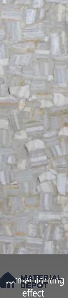 Multi Colour Stone Look Alabaster Sheet/Panel 8 ft x 2 ft - 8 mm | PN 03107 | Suitable for Pooja Room, Feature Wall, Foyer, Ceiling & Reception | Width is Subjected to 5% Variation