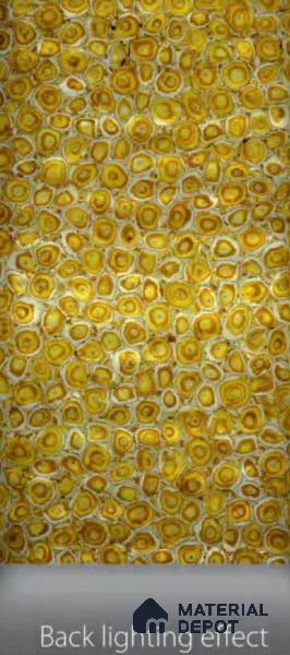 Multi Colour Stone Look Alabaster Sheet/Panel 8 ft x 4 ft - 6 mm | PN 03097 | Suitable for Pooja Room, Feature Wall, Foyer, Ceiling & Reception | Width is Subjected to 5% Variation