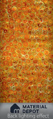 Multi Colour Stone Look Alabaster Sheet/Panel 8 ft x 4 ft - 6 mm | PN 03098 | Suitable for Pooja Room, Feature Wall, Foyer, Ceiling & Reception | Width is Subjected to 5% Variation