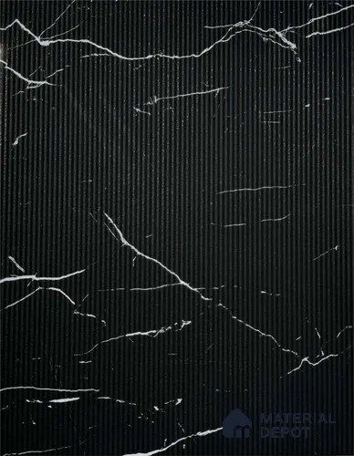 Black Marble Look Charcoal Decorative Wall Panel 8 ft x 2 ft 4 mm | Ideal For Feature Wall, Living Room, Bedroom, Home, Office | PN 03820 | Width is Subjected to 5% Variation
