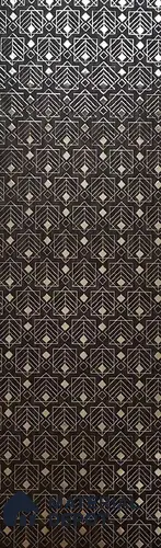 Black Patterned Look Charcoal Decorative Wall Panel 8 ft x 2 ft 4 mm | Ideal For Feature Wall, Living Room, Bedroom, Home, Office | PN 03823 | Width is Subjected to 5% Variation