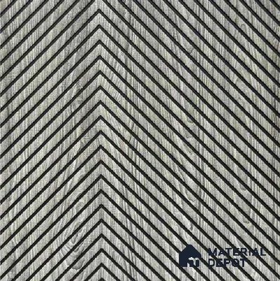 Grey Patterned Look Charcoal Decorative Wall Panel PN 03826 8 ft x 2 ft - 4 mm | Suitable for Feature Wall, TV Unit & Living Room | Width is Subjected to 5% Variation