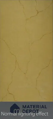 Gold Marble Look Alabaster Sheet/Panel 8 ft x 4 ft - 5 mm | PN 03053 | Suitable for Pooja Room, Feature Wall, Foyer, Ceiling & Reception | Width is Subjected to 5% Variation