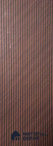Brown Patterned Look Charcoal Decorative Wall Panel 8 ft x 2 ft 4 mm | Ideal For Feature Wall, Living Room, Bedroom, Home, Office | PN 03834 | Width is Subjected to 5% Variation