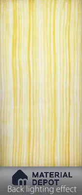 Multi Colour Patterned Look Alabaster Sheet/Panel 8 ft x 4 ft - 6 mm | PN 03060 | Suitable for Pooja Room, Feature Wall, Foyer, Ceiling & Reception | Width is Subjected to 5% Variation