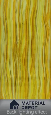 Multi Colour Patterned Look Alabaster Sheet/Panel 8 ft x 4 ft - 6 mm | PN 03063 | Suitable for Pooja Room, Feature Wall, Foyer, Ceiling & Reception | Width is Subjected to 5% Variation