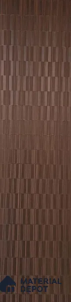 Brown Geometric Look Charcoal Decorative Wall Panel PN 05652 8 ft x 2 ft - 4 mm | Suitable for Feature Wall, TV Unit & Living Room | Width is Subjected to 5% Variation
