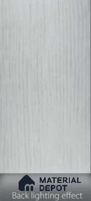 Grey Patterned Look Alabaster Sheet/Panel 8 ft x 4 ft - 6 mm | PN 03066 | Suitable for Pooja Room, Feature Wall, Foyer, Ceiling & Reception | Width is Subjected to 5% Variation
