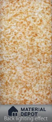 Multi Colour Stone Look Alabaster Sheet/Panel 8 ft x 4 ft - 6 mm | PN 03094 | Suitable for Pooja Room, Feature Wall, Foyer, Ceiling & Reception | Width is Subjected to 5% Variation