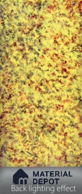 Multi Colour Stone Look Alabaster Sheet/Panel 8 ft x 4 ft - 6 mm | PN 03096 | Suitable for Pooja Room, Feature Wall, Foyer, Ceiling & Reception | Width is Subjected to 5% Variation