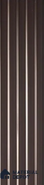 Multi Colour Leather Louver PN 00707 8 ft x 4.8 inch Charcoal Panel - 11 mm | Suitable for Feature Wall, TV Unit & Living Room | Width is Subjected to 5% Variation