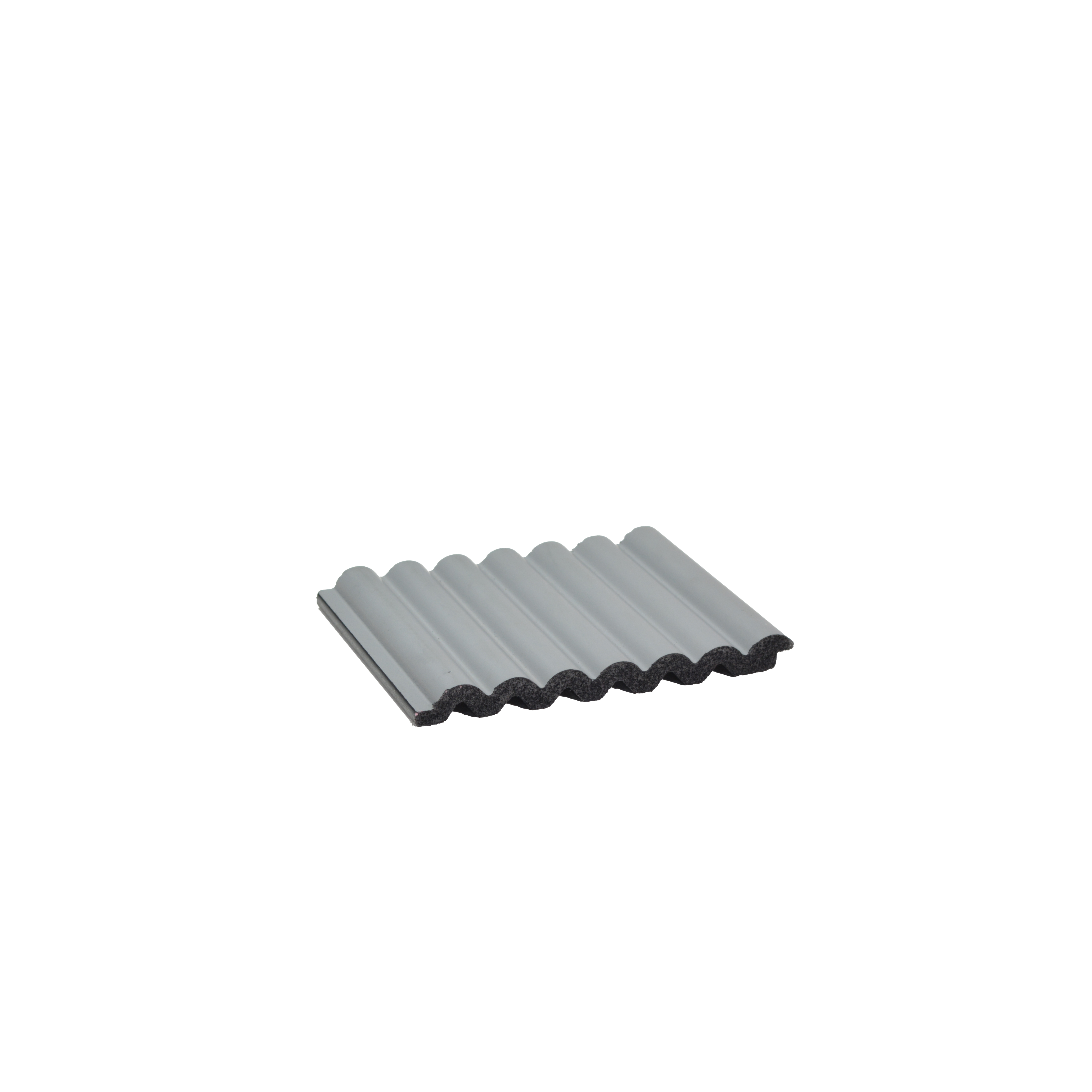 Grey Plain Colour Louver PN 03351 8 ft x 4.9 inch Charcoal Panel - 11 mm | Suitable for Feature Wall, TV Unit & Living Room | Width is Subjected to 5% Variation
