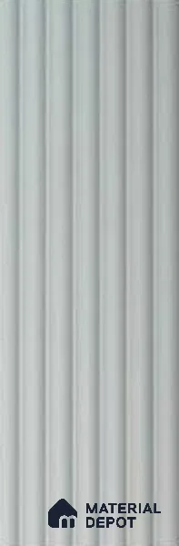 Grey Plain Colour Louver PN 03351 8 ft x 4.9 inch Charcoal Panel - 11 mm | Suitable for Feature Wall, TV Unit & Living Room | Width is Subjected to 5% Variation
