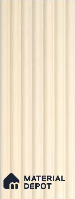 Beige Plain Colour Louver PN 03352 8 ft x 4.9 inch Charcoal Panel - 11 mm | Suitable for Feature Wall, TV Unit & Living Room | Width is Subjected to 5% Variation