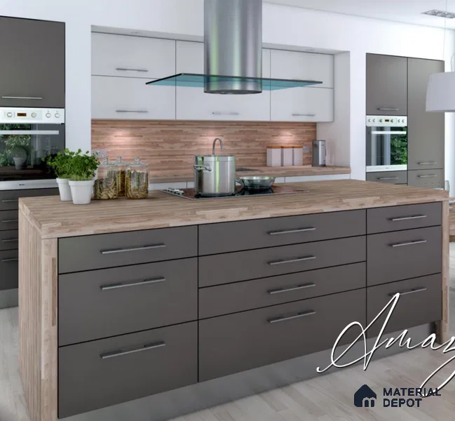 LM 12508 Glazze Series 8 ft x 4 ft Solid Glossy Finish Acrylic Laminate - 1.5 mm