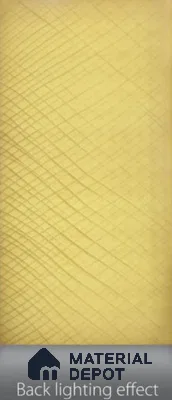 Gold Marble Look Alabaster Sheet/Panel 8 ft x 4 ft - 6 mm | PN 03087 | Suitable for Pooja Room, Feature Wall, Foyer, Ceiling & Reception | Width is Subjected to 5% Variation